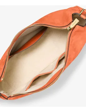 Bolso de hombro nolita mediano de nobuck - MICHAEL Michael Kors - FashionsVida