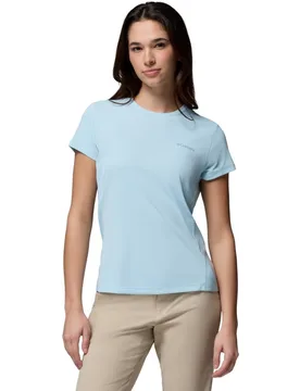 Camiseta manga corta de mujer Zero Rules™ Light Crew - Columbia - FashionsVida
