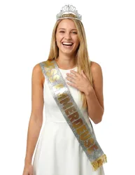 Miss Nervensäge Zubehör-Set Schärpe und Diadem