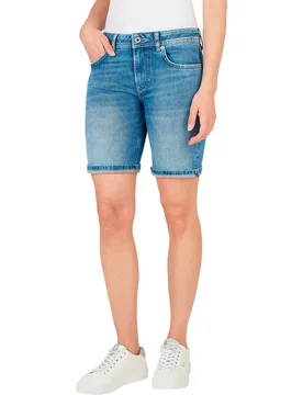 Short Fitted Poppy Denim 27 - Pepe jeans - FashionsVida