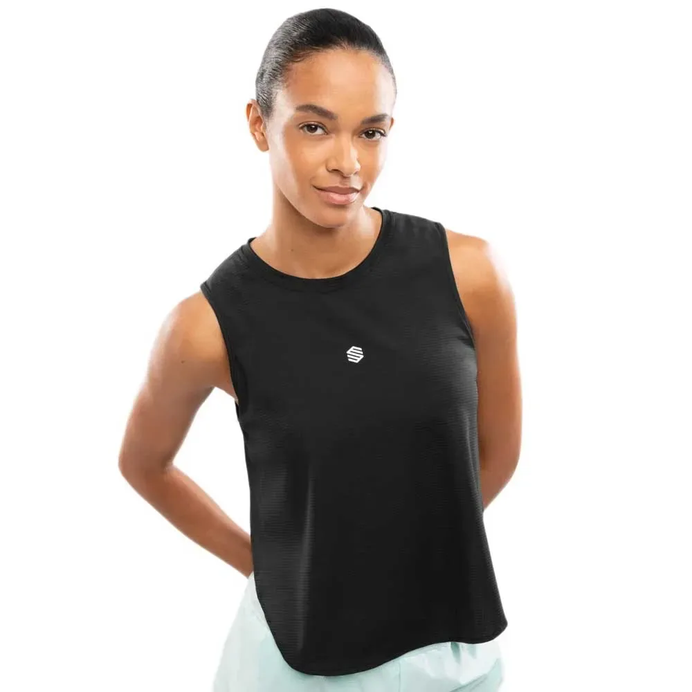 T-shirt Sans Manches Seine Black M - Siroko - FashionsVida