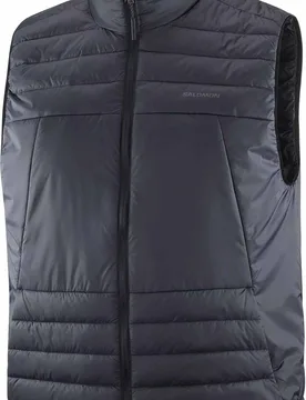 Ärmellose Stepp- Und Daundenjacken aus Primaloft® RFLX Vest M Deep Black für Herren Größe S schwarz - Salomon - FashionsVida