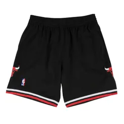 Ness Swingman Shorts NBA Chicago Bulls Black XXL Herren