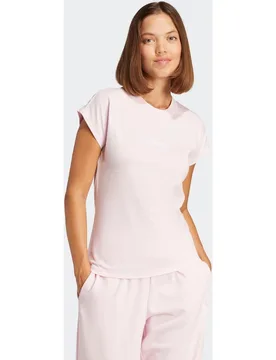 Camiseta de mujer Essentials Linear Cotton - Adidas - FashionsVida