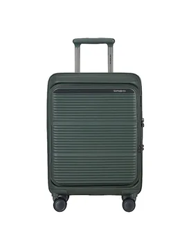 Trolley de cabina PARALUX SPINNER 55cm expandible Oliva oliva - Samsonite - FashionsVida