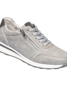 Komfort-Wechselsneaker „Julia“ mit Austauschsohle grau 40 Damen - wonderwalk - FashionsVida