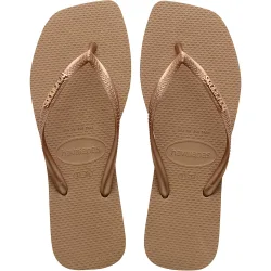Chanclas de baño unisex Square Logo Metallic