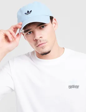Washed Baseball Cap - Damen, Blau - female - Size: One Size - adidas Originals - FashionsVida