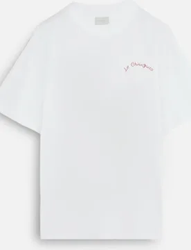 Camiseta de manga corta con letrero trasero - Scalpers - FashionsVida