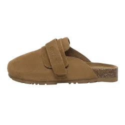 Womens Australia Women Norfolk Leather Sandals - Chestnut Suede - Size Uk 6