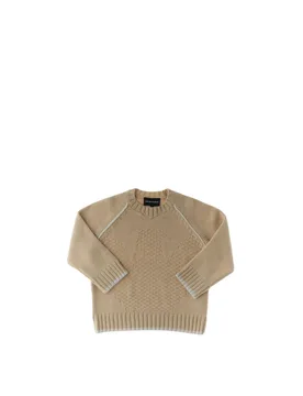 Maglione misto lana BABY CAMMELLO 16A - Armani - FashionsVida