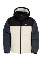 Piumino Uomo Alaska Colorblock Puffer Newsprint Multi