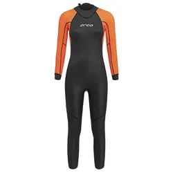Vitalis Hi-vis Woman Long Sleeve Neoprene Wetsuit Black L Women
