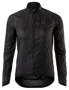 Giacca Wind Ii Essential Hi-Vis Black - AGU - FashionsVida