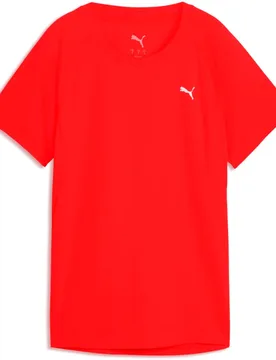 Run velocity camiseta entrenamiento manga corta mujer Rojo (M) - Puma - FashionsVida
