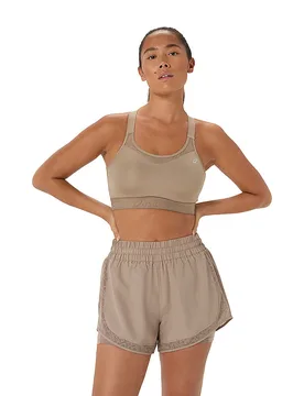 Sujetador deportivo para mujer Road Combination High Support camel 75C - Asics - FashionsVida