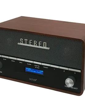 Radio Dab-36 Black / Brown One Size unisex - Denver - FashionsVida