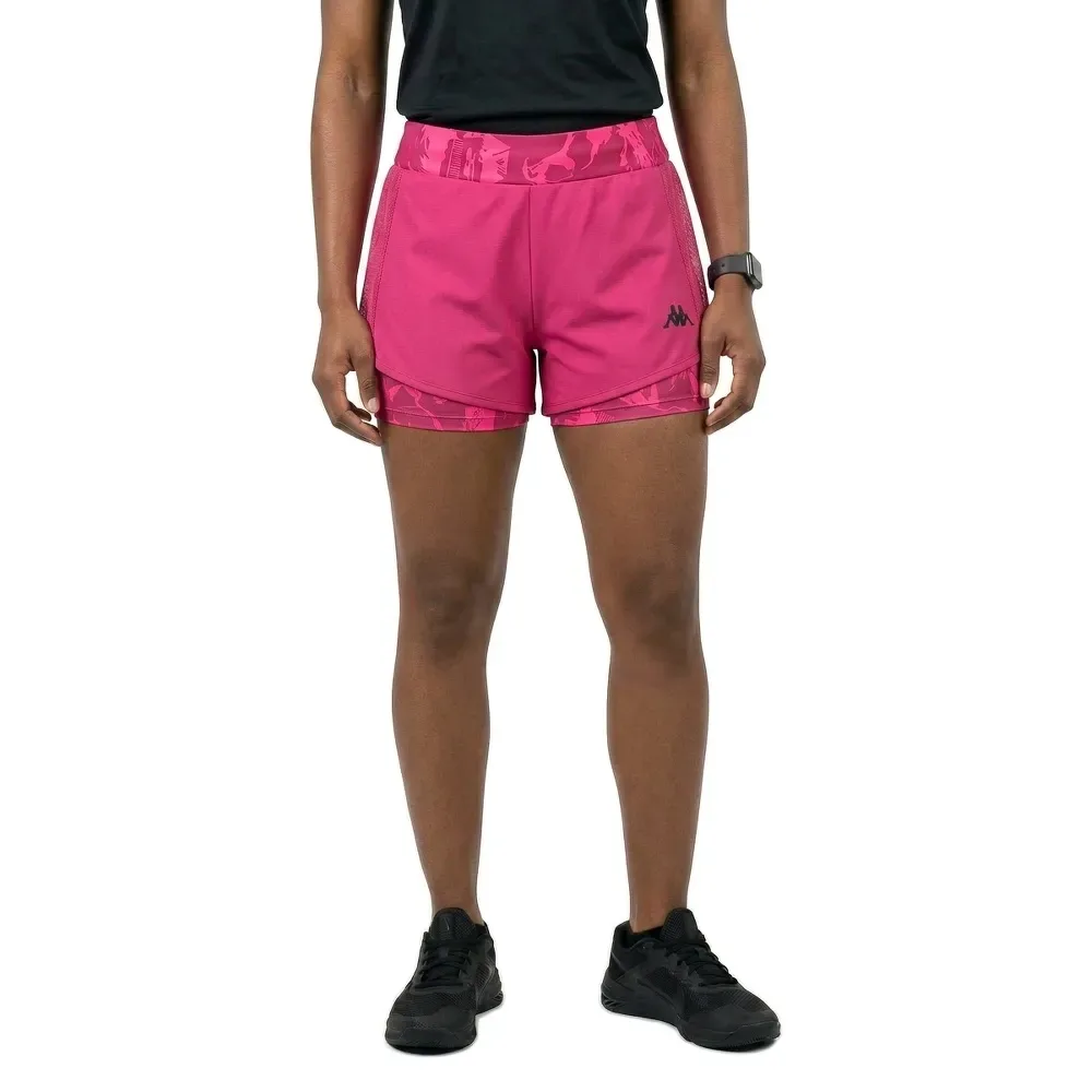 Short Igbax Pro Fuchsia / Neon Pink L - Kappa - FashionsVida