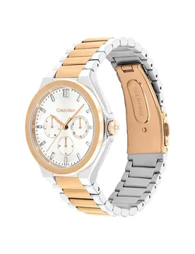 Watches Orologio Da Donna 25100052 38 Mm Silver / Gold / Mineral One Size - Calvin Klein - FashionsVida