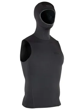 T-shirt Thermique Sans Manches Hooded Neo 2/1 Mm Black S - Ion - FashionsVida