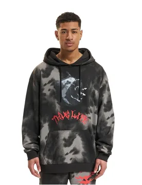 Felpa Con Cappuccio Sky Black / Grey / Red 2XL - Thug Life - FashionsVida