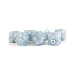 Fanroll - Sharp Edge Silicone Rubber Polyhedral Dice Set: Glacial Debris (16mm)