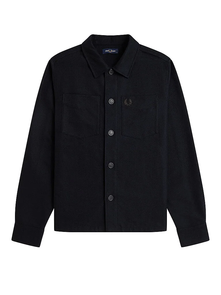 Fred Perry Overshirt negro M - Fred perry - FashionsVida