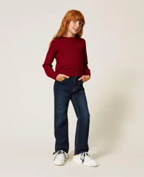 Twinset Jean ample cinq poches