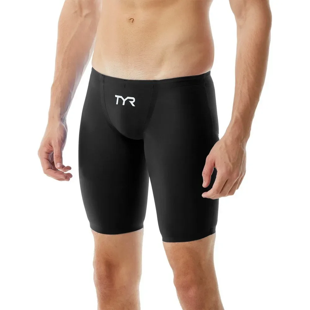 Invictus Solid Low Waisted Jammer Black 24 Men - TYR - FashionsVida