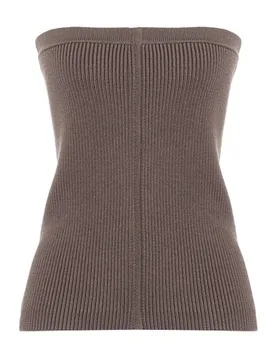 Top Damen Braungrau L,M,S,XL,XS Damen - Rick Owens - FashionsVida