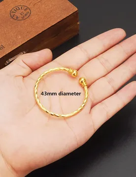 Dubai Gold Small Gold Color Bracelet&Bangles for Baby/Girls/Boy Charm Beads Bracelet Small Bell/Heart Jewelry Child Party Gifts - Aliexpress - FashionsVida
