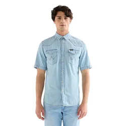 Camicia A Maniche Corte 112378063 Riverbank M