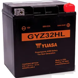 Gyz16h 16.8ah/12v Battery Black One Size unisex