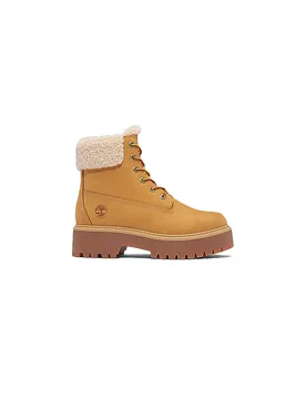 Stivaletti stringati STONE STREET MID WARM LINED WATERPROOF cammello 36 - Timberland - FashionsVida