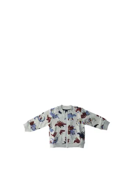 Felpa con zip GRIGIO 080/15M - Chicco - FashionsVida