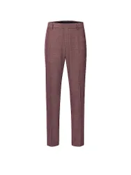 Pantalones de traje rojo oscuro 48