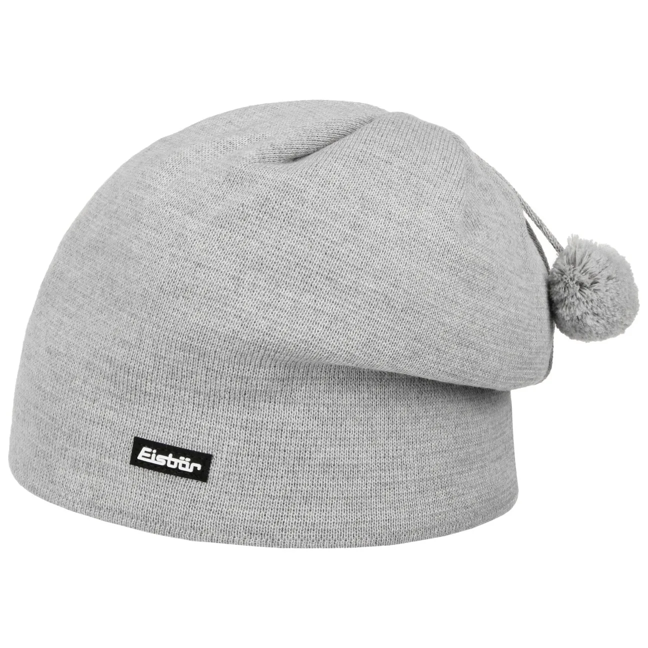 Damp Knit Beanie by - light grey - Herren - Size: One Size - Eisbär - FashionsVida