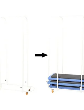 Support Pour Base D´echelle Professionnelle White 40 x 110 x 184 cm - Softee - FashionsVida