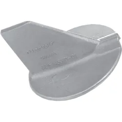 Yamaha 6e5-45371-01 Skeg Anode Grey One Size unisex