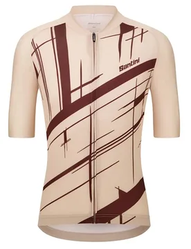 Maillot à Manches Courtes Sketch - Santini - FashionsVida
