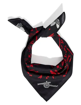 Bandana Arsenal Fc Places+faces Black / Better Scarlet 58 cm unisex - Adidas - FashionsVida