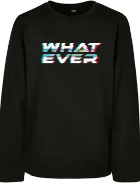 Felpa Whatever Black 122-128 cm - Mister TEE - FashionsVida