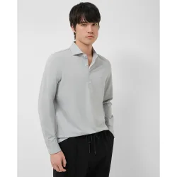 Polera de hombre manga larga piqué