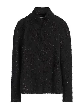 Mantel Damen Schwarz 0,1,2,3 Damen - forte_forte - FashionsVida