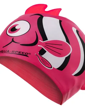 Kids Unisex Boys Nemo Patterned Swimming Cap - Aqua Speed - FashionsVida