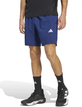 Workout Essentials Elasticated Waist Shorts Dark Blue male - Adidas - FashionsVida
