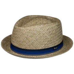 Diamond Crown Straw Hat by - nature - Female - Size: XXL (62-63 cm)