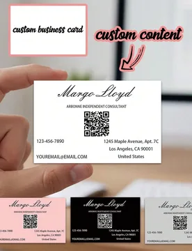 Tarjetas de presentación personalizadas, tarjetas personalizadas con código QR e información de contacto, tecnología NFC, diseño personalizado DI - Shein - FashionsVida