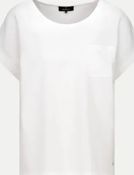 Monari Basic Blusenshirt Weiß 40 - monari - FashionsVida