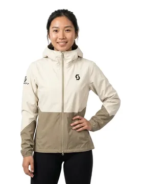 Giacca Explorair Light Dryo 2.5 Cotton White / Toast Beige XL - Scott - FashionsVida